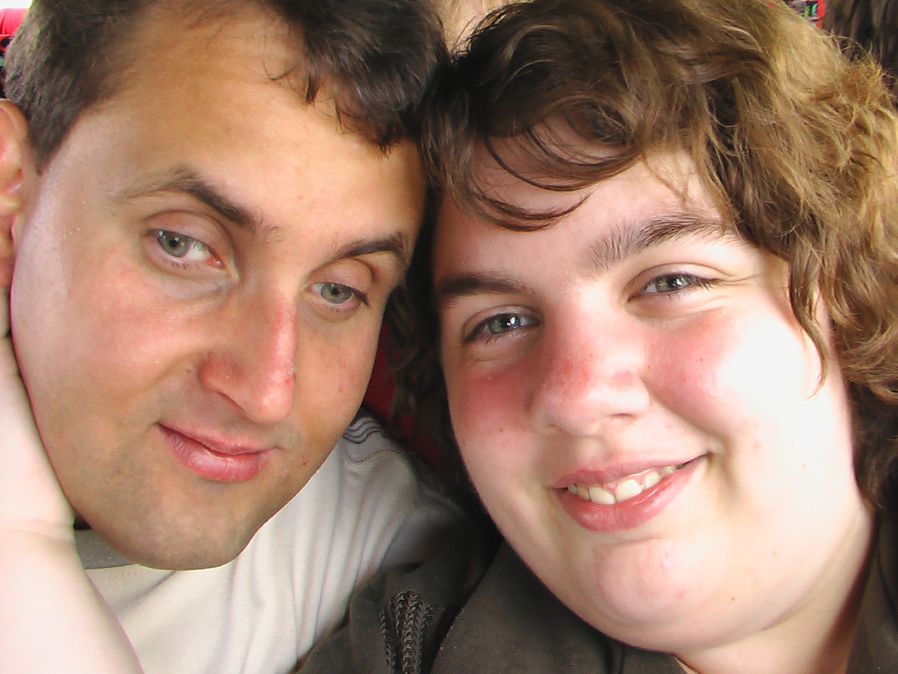 Jens und seine Frau Jessi auf der MS ASTOR 2005