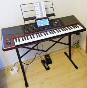 Adam Hall SKS 05 mit Korg Pa1000