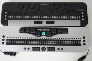 HumanWare BRAILLIANT BI-40X und VisioBraille VarioUltra 40