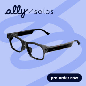 Ally Solos Glasses Poster