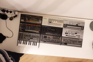 Roland Boutique Neigungswinkel